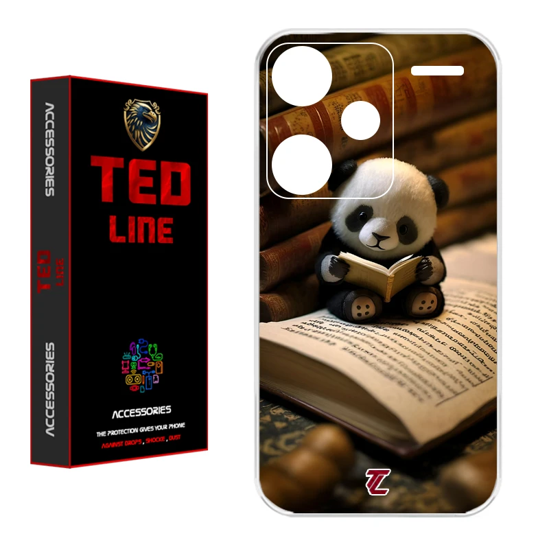 کاور تدلاین طرح پاندا کد 1179 مناسب برای گوشی موبایل شیائومی Redmi Note 13 Pro Plus