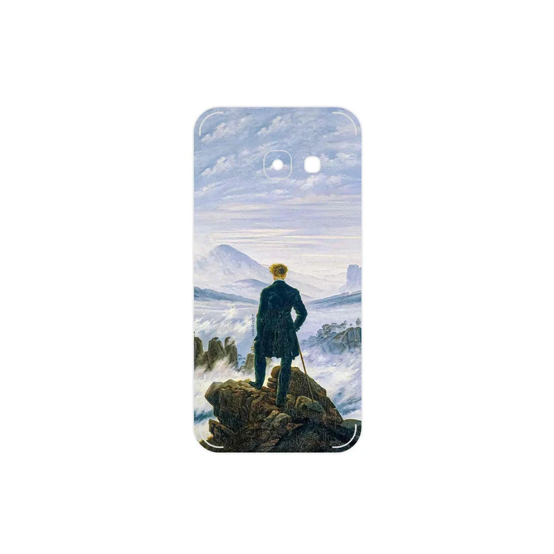 برچسب پوششی ماهوت مدل Wanderer above the Sea of Fog مناسب برای گوشی موبایل سامسونگ Galaxy A3 2017