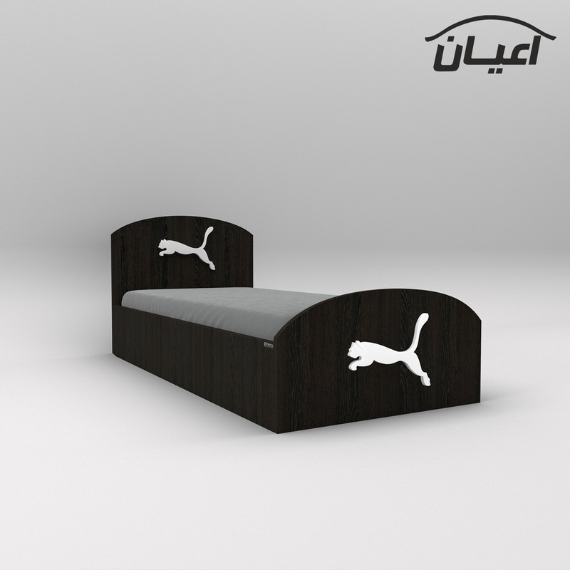 تخت خواب یک نفره اعیان مدل FH459 طرح اسپرت سایز 200×90 سانتی متر