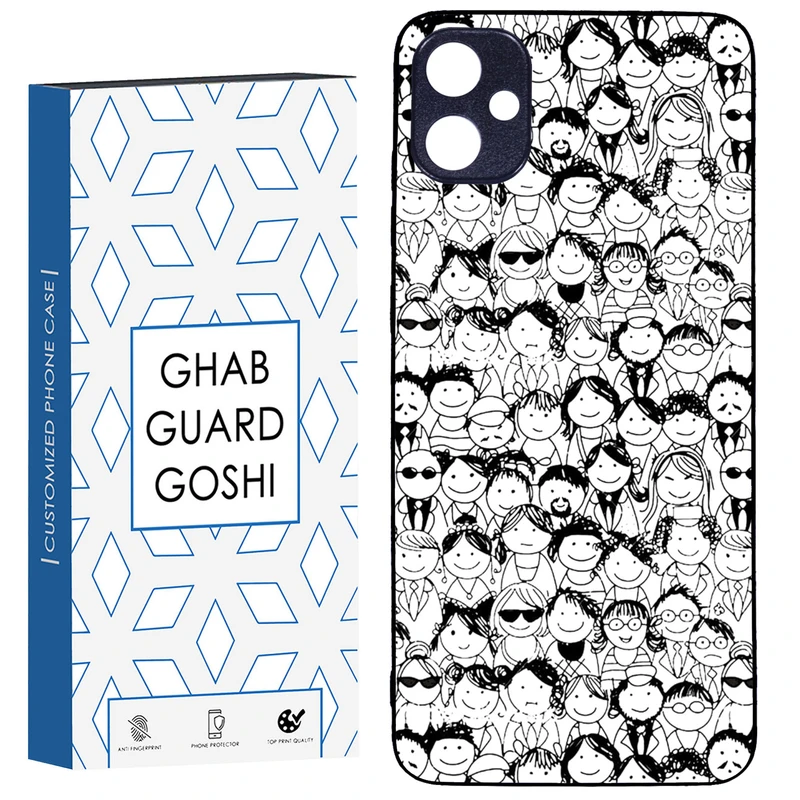 کاور قاب گارد گوشی طرح آدمک کد TPU-076 مناسب برای گوشی موبایل سامسونگ Galaxy A05