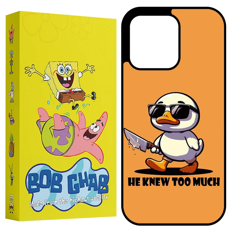 کاور باب قاب طرح اردک مدل BCP16P مناسب برای گوشی موبایل اپل iPhone 16 Pro