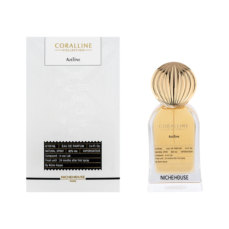 ادوپرفیوم زنانه نیش هاوس مدل Coralline Azeline با رایحه خنک حجم 100 میلی‌لیتر