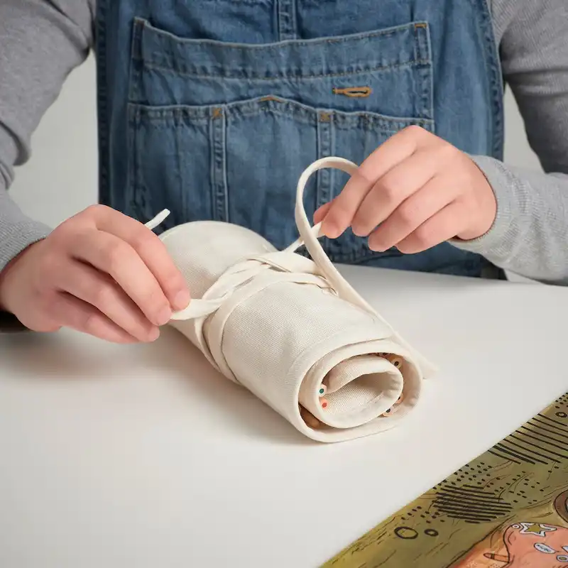 کیف قلم مو ایکیا مدل SOLFAGEL-NEW