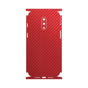 MAHOOT Red-Fiber-FullSkin Cover Sticker for OnePlus 7