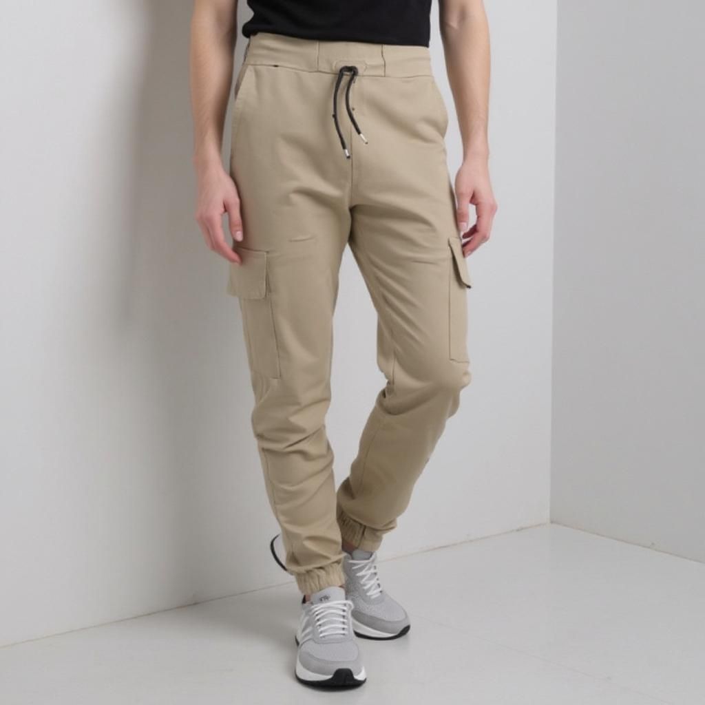 شلوار مردانه مدل اسلش شش جیب kha - - 1