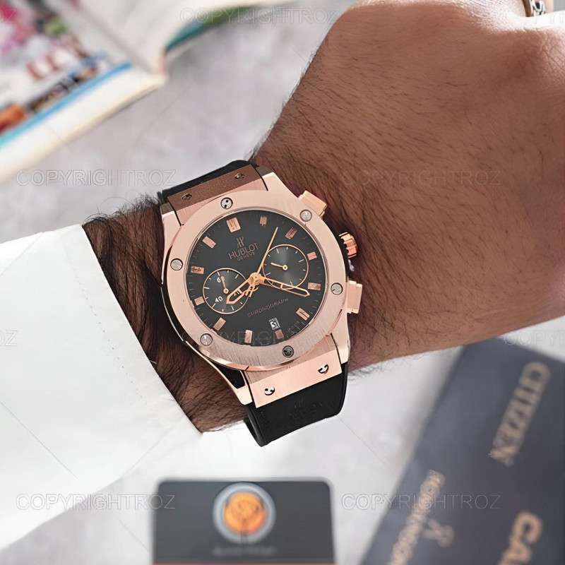 ساعت مچی عقربهای مردانه مدل Hub_سه موتور فعال کورنوگراف03 ساعت مچی عقربهای مردانه مدل Hub_سه موتور فعال کورنوگراف03