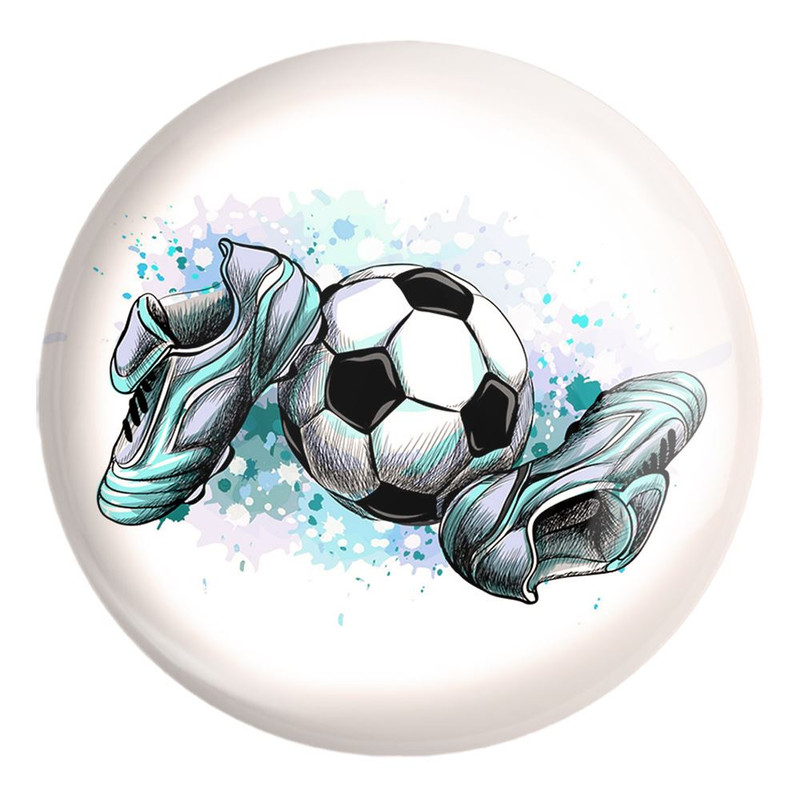 پیکسل خندالو طرح فوتبال Football کد 25939 مدل بزرگ