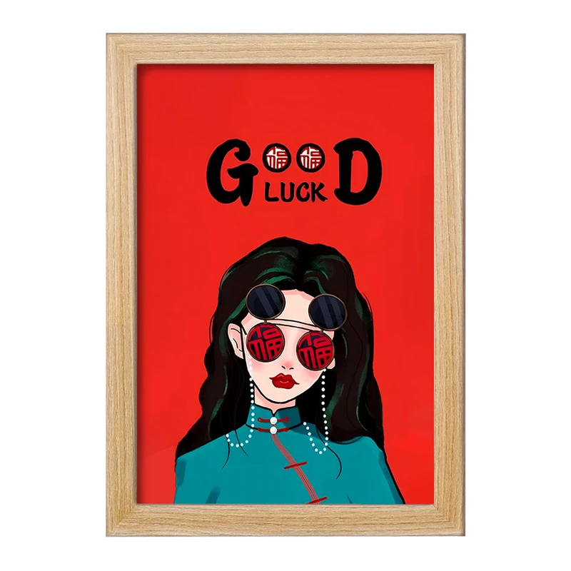 تابلو خندالو مدل دخترانه کد F5816