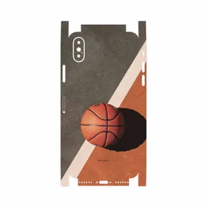 MAHOOT Basketball-FullSkin Cover Sticker for Apple iPhone X