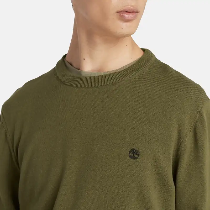 پلیور مردانه تیمبرلند مدل WILLIAMS RIVER RUNDHALSPULLOVER