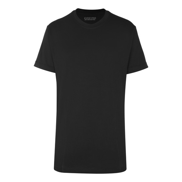 تی شرت آستین کوتاه مردانه ایزی دو مدل 3843057811 رنگ مشکی