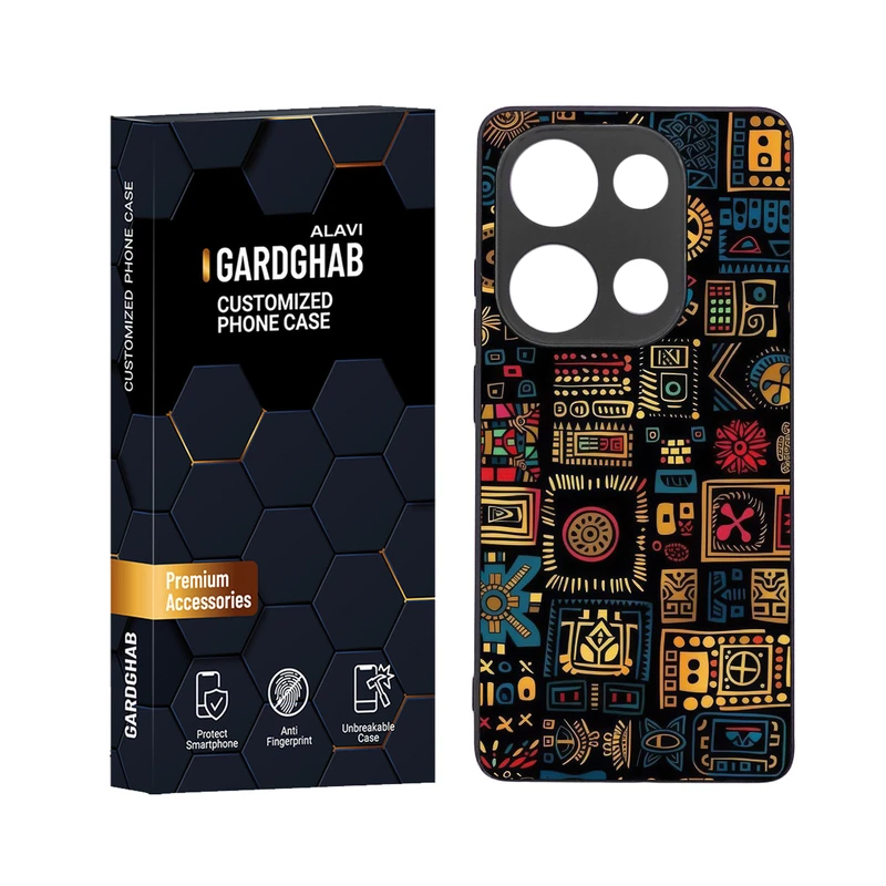 کاور گارد قاب علوی مدل دور ژله ای مناسب برای گوشی موبایل شیائومی Redmi Note 13 Pro 4G