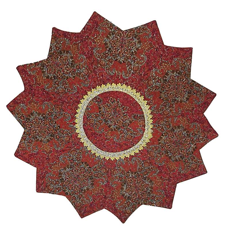 رومیزی ترمه مدل اقاقیا کد K123