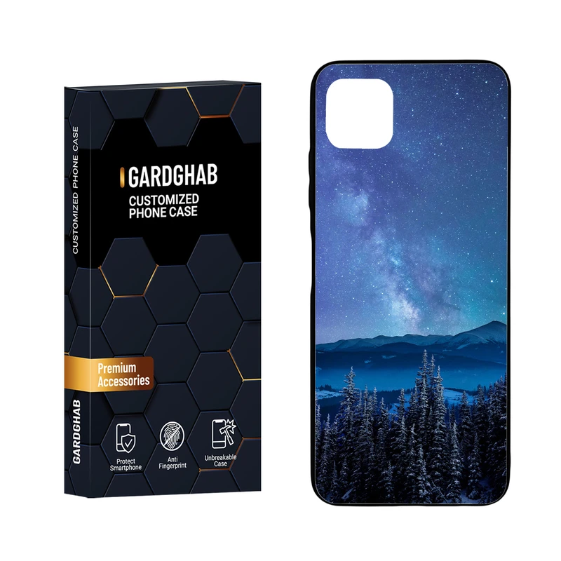 کاور گارد قاب مدل دور ژله ای منظره و طبیعت مناسب برای گوشی موبایل سامسونگ Galaxy A22 5G