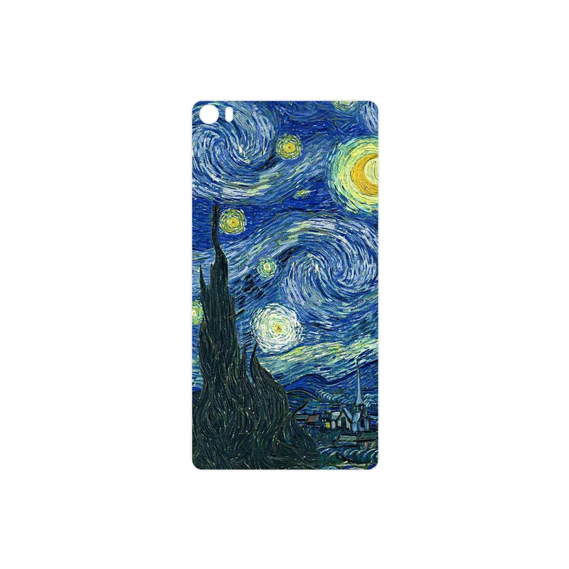 برچسب پوششی ماهوت مدل The Starry Night of van Gogh مناسب برای گوشی موبایل هوآوی P8 Max