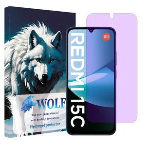 Wolf Eye Care model anti-violet screen protector suitable for Xiaomi Redmi 15C mobile phone