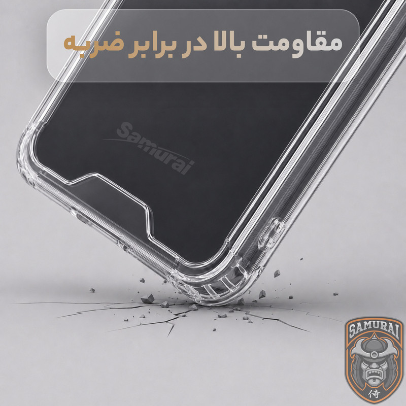 کاور سامورایی مدل onyx مناسب برای گوشی موبایل گوگل Pixel 9a