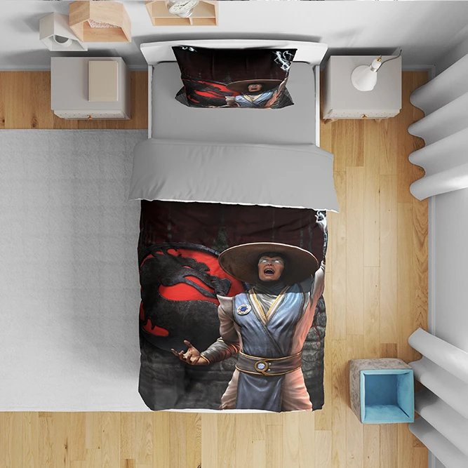 سرویس روتختی مدل مورتال کومبات 4874 تک نفره 5 تکه