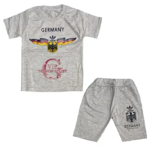 ست تی شرت و شلوارک پسرانه مدل BSTRGERMAN