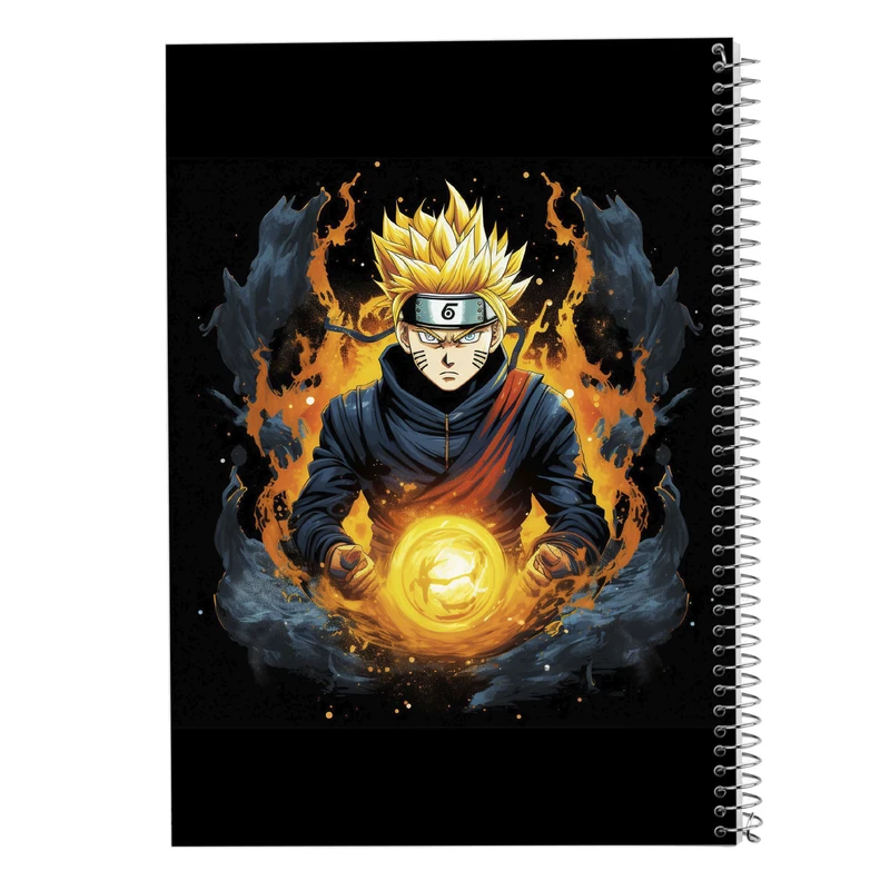 دفتر شطرنجی 50 برگ مدوپد مدل Naroto کد DF11353