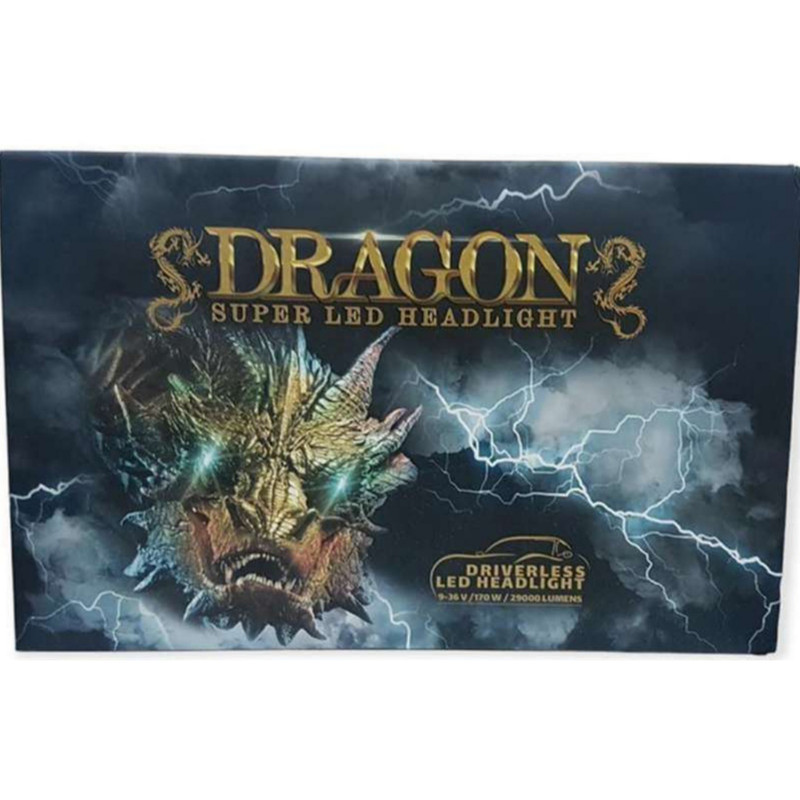 هدلایت ام زد ام مدل dragon _h7 بسته 2عددی