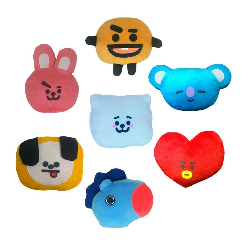 عروسک مدل BT21 مجموعه 7 عددی