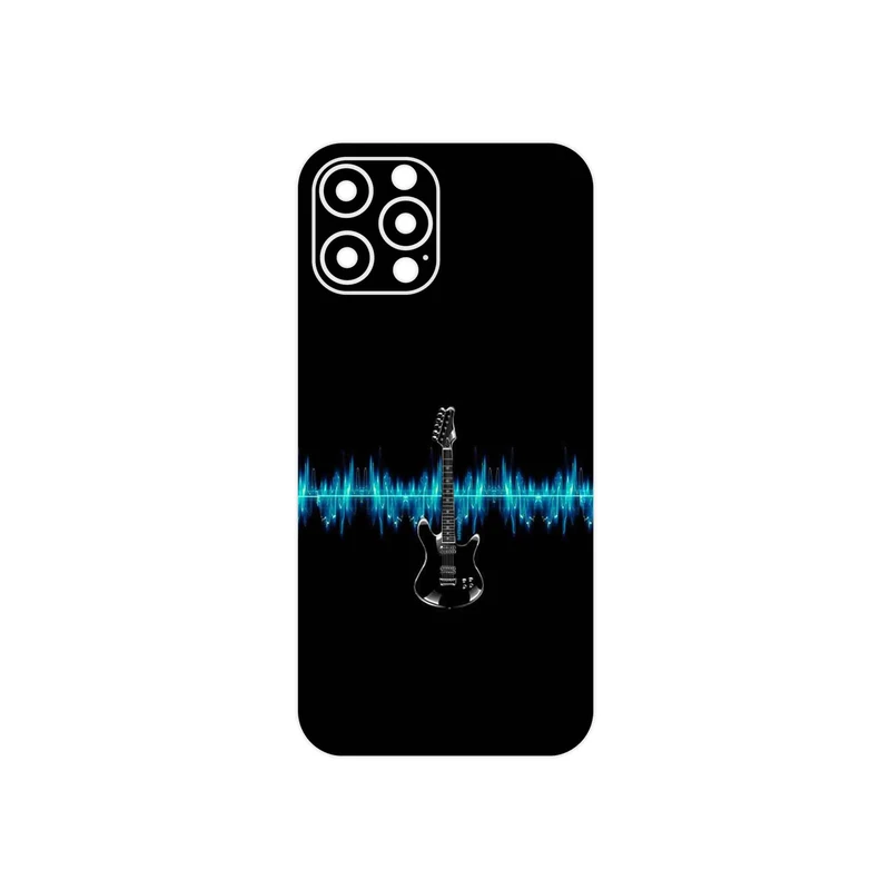 برچسب پوششی ماهوت مدل Electric Guitar مناسب برای گوشی موبایل اپل iPhone 12 Pro Max