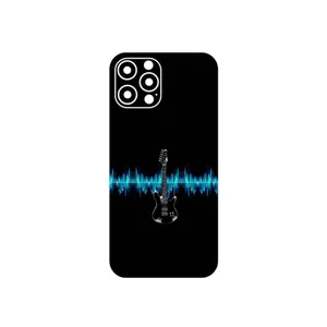MAHOOT Electric Guitar Cover Sticker for Apple iPhone 12 Pro Max
