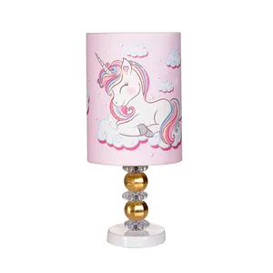 آباژور رومیزی کودک مدل اسب تک شاخ و ماه