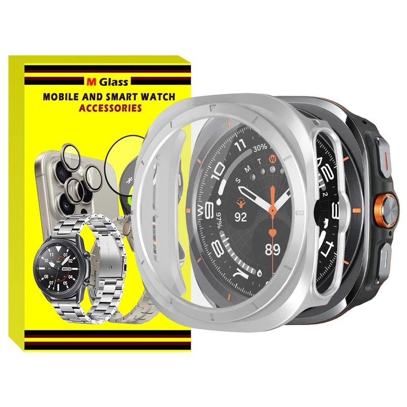 کاور ام‌گلس مدل Ultra Protection MG مناسب برای ساعت هوشمند سامسونگ Galaxy Watch 7 Ultra 47mm