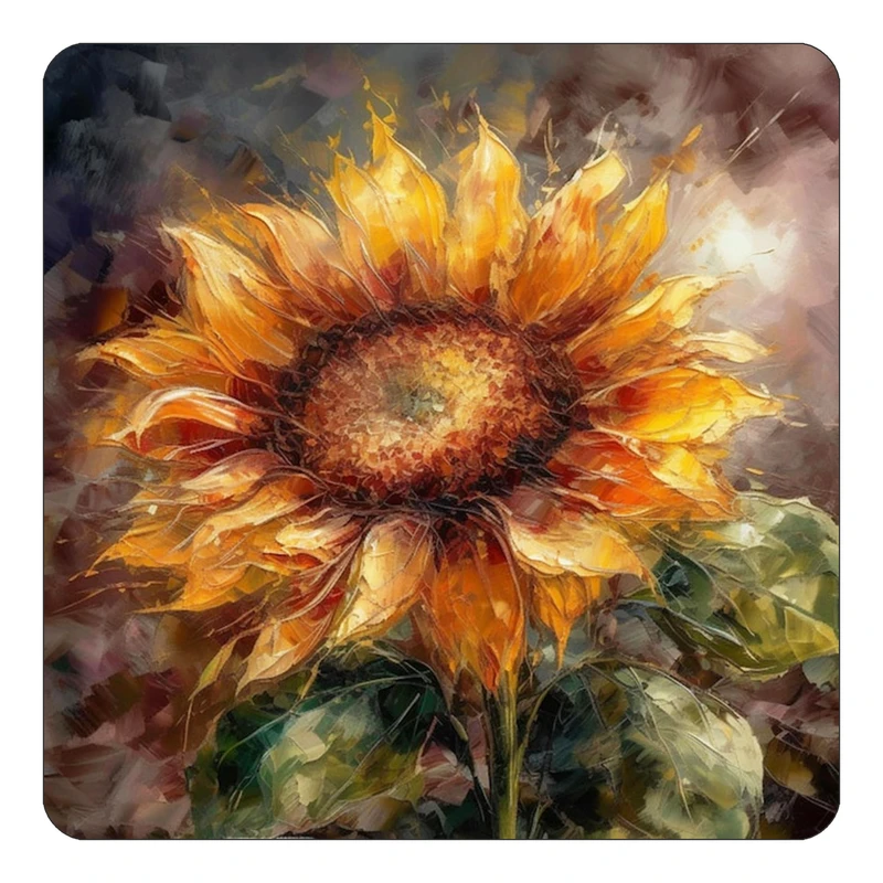 مگنت کاکتی طرح نقاشی رنگ روغن مدل mp72344