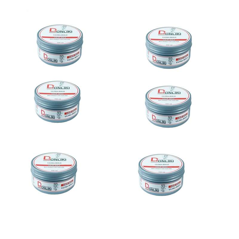 واکس مو دونلیکی مدل ultar hold حجم 150 میلی لیتر بسته 6 عددی