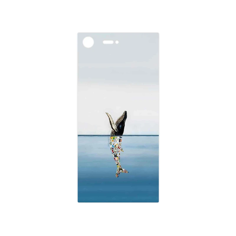 برچسب پوششی ماهوت مدل Collage of Sea Trash مناسب برای گوشی موبایل سونی Xperia XZ Premium