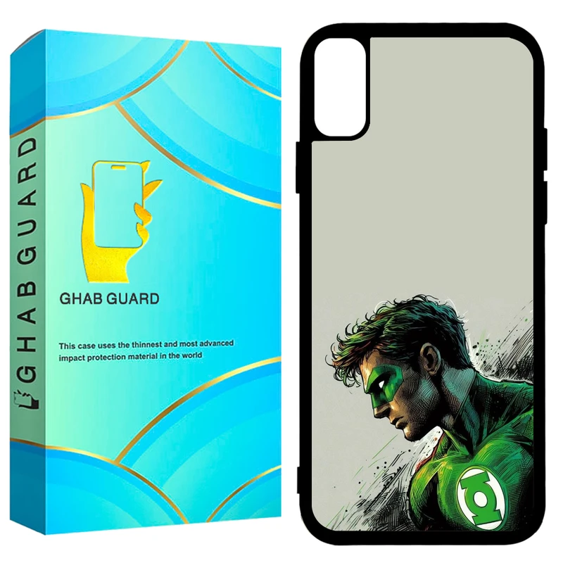  کاور قاب گارد طرح گرین لترن مدل GCHPX مناسب برای گوشی موبایل اپل iPhone X / XS