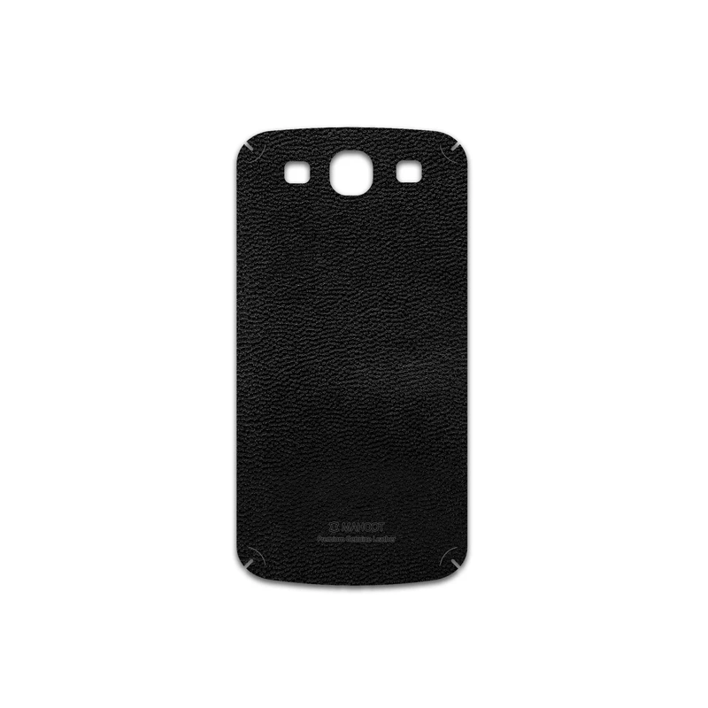 برچسب پوششی ماهوت مدل Black-Leather مناسب برای گوشی موبایل سامسونگ Galaxy S3 Neo