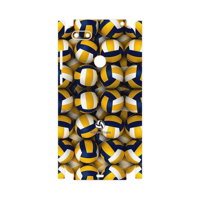 برچسب پوششی ماهوت مدل Volleyball-FullSkin مناسب برای گوشی موبایل موتورولا Moto E6 Play