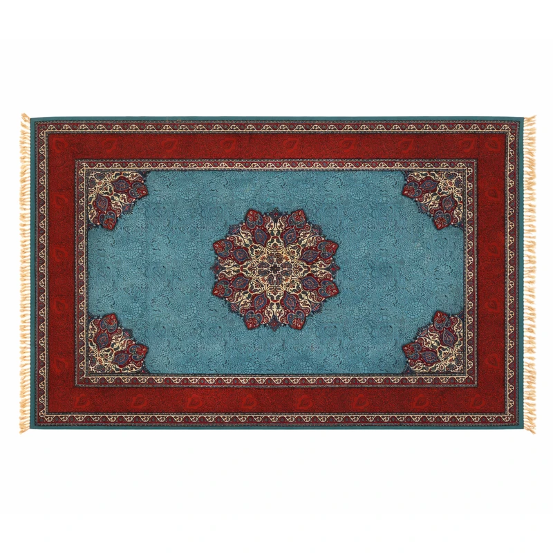 رومیزی قلمکار صنایع دستی فاخر مدل مدرن طرح گاردنیا 150p100Gardenia-RB