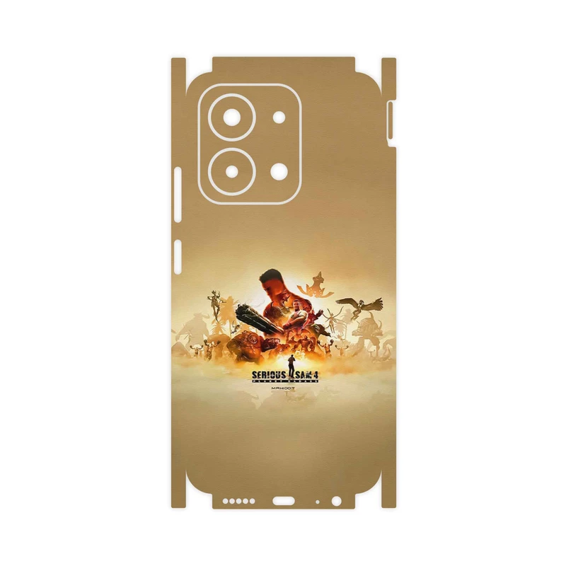 برچسب پوششی ماهوت مدل Serious Sam Game Series-FullSkin مناسب برای گوشی موبایل شیائومی Redmi 15C 4G