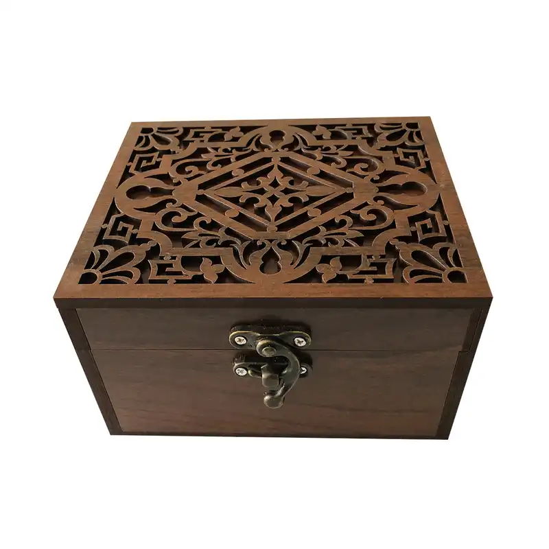 جعبه هدیه چوبی مدل fj9