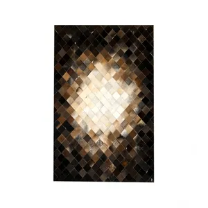 کلاژ فرش پوست و چرم مدل 12019