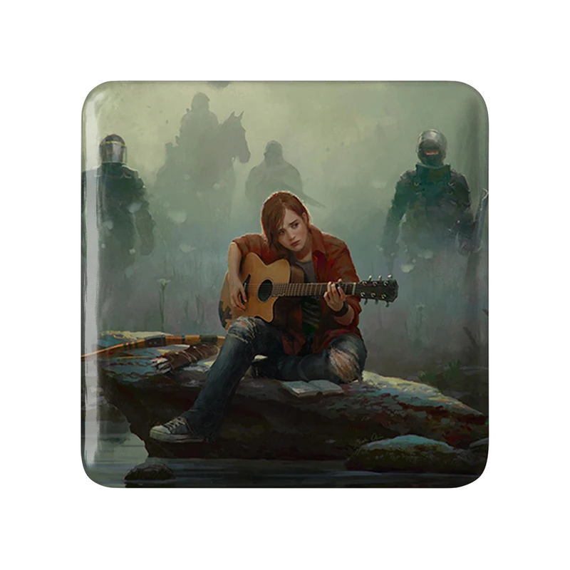 مگنت خندالو طرح بازی د لست آف آس The Last Of Us مدل مربعی کد 30102