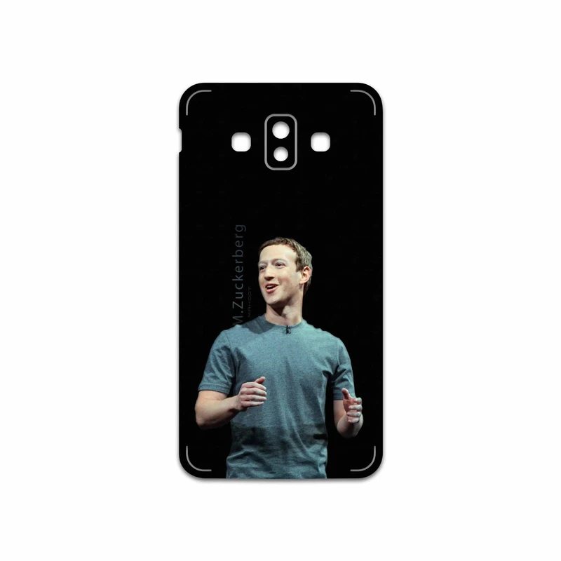 برچسب پوششی ماهوت مدل Mark Zuckerberg مناسب برای گوشی موبایل سامسونگ Galaxy J7 Duo