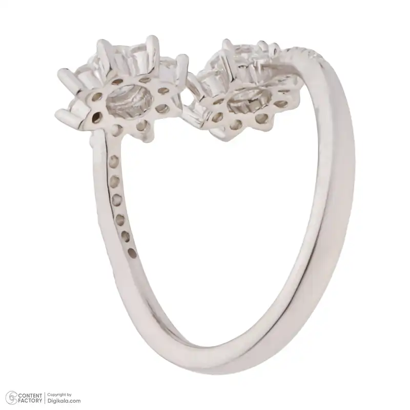 بند انگشتی نقره زنانه شهر جواهر مدل SJ-GB083