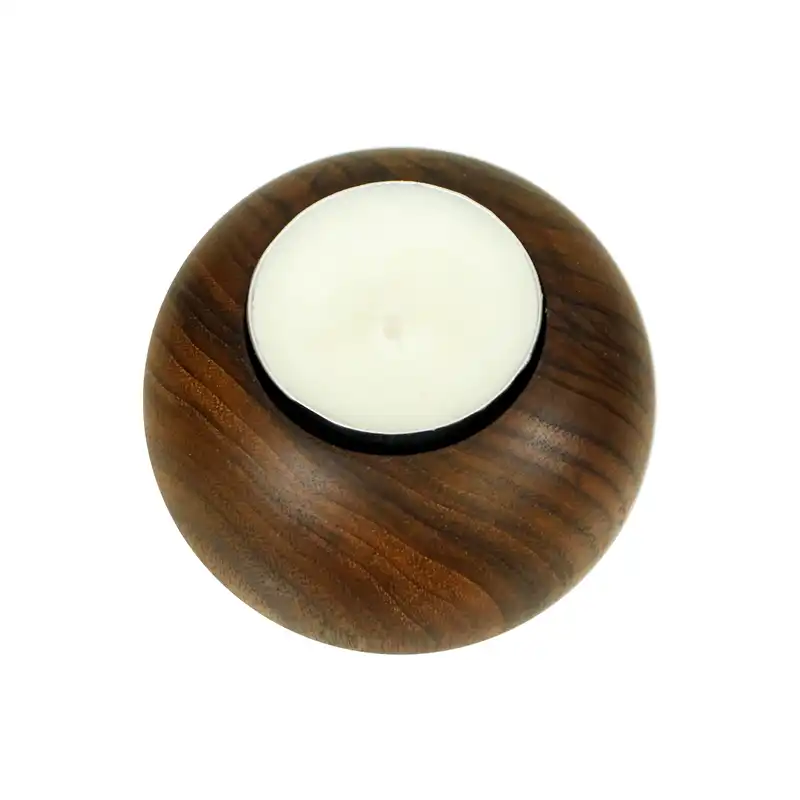 جاشمعی چوبی مدل توپی