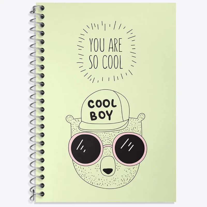 دفتر لغت 50 برگ خندالو طرح خرس بامزه کد N1559