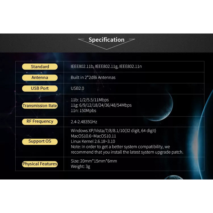 دانگل وای فای کام فست مدل CF-WU810N 2