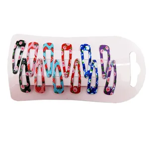 گیره مو دخترانه مدل تق تقی کد 3 مجموعه 12 عددی