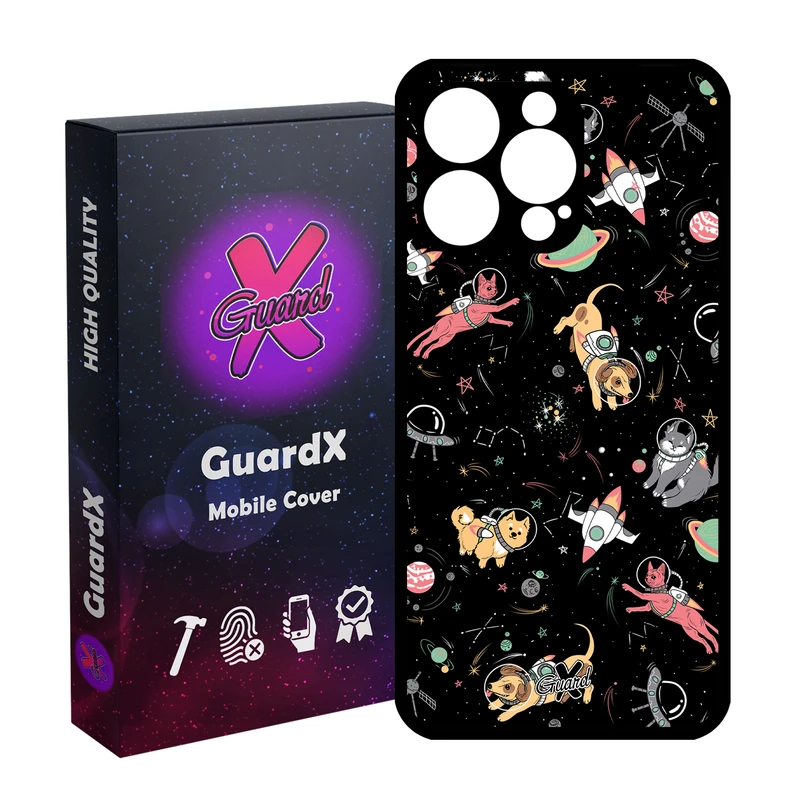 کاور گارد ایکس طرح Pet مدل قاب Glass10157 مناسب برای گوشی موبایل اپل iPhone 15 Pro Max