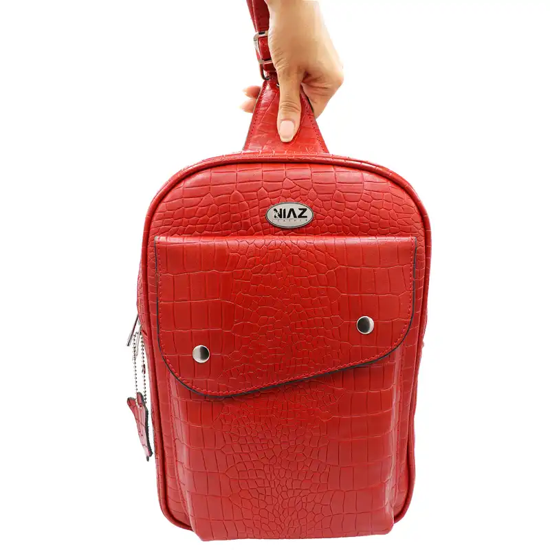 کوله پشتی نیاز چرم مدل NZ2206-GHE