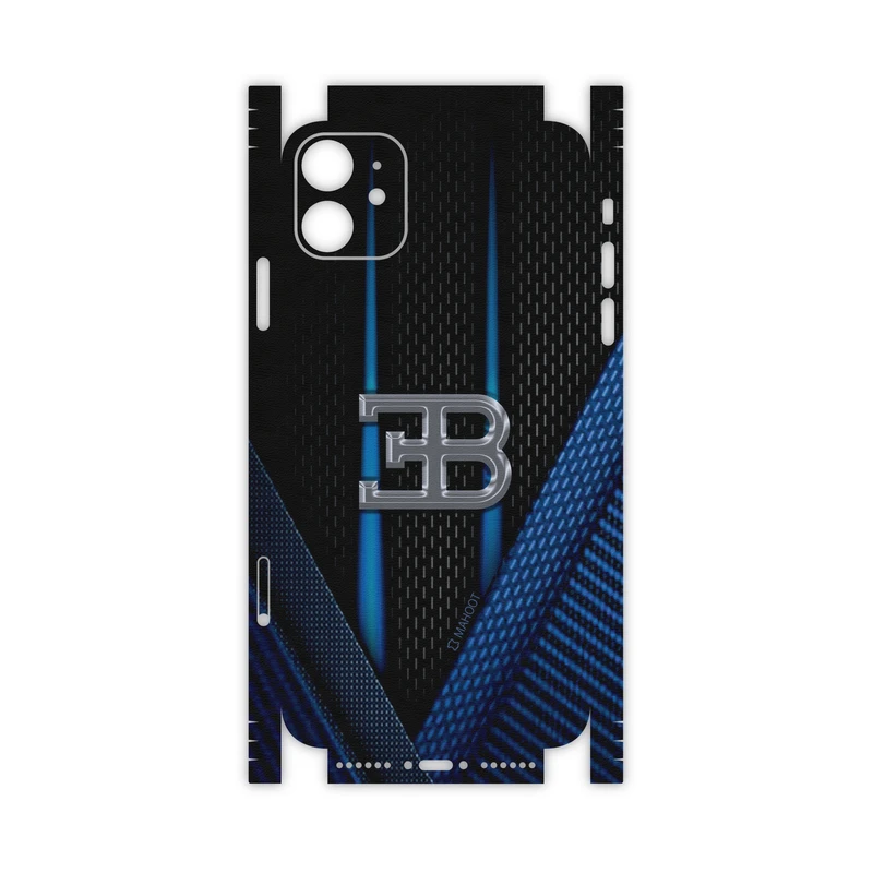 برچسب پوششی ماهوت مدل BUGATTI-FullSkin مناسب برای گوشی موبایل اپل iPhone 11